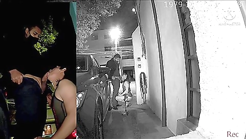 Sissy Is Made To Expose Herself To Passing Cars In Order To Let Her Suck Cock And Get Fucked Outdoor