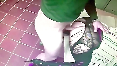 Crossdresser Fucked In Doggy Style