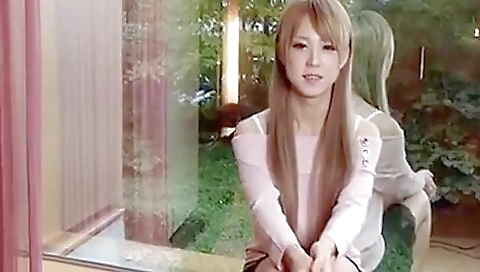 Hot Asiatic Transsexual Stripping With Jerking